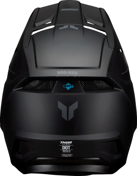 THOR Youth Fleet Blackout Helmet Black -2