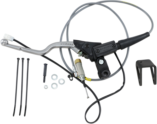 Hymec Hydraulic Clutch System Black, Silver, 1, nordicamoto.ro