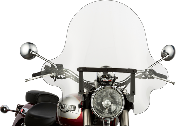 Ss-32 Falcon Windshield Black, Clear, 1, nordicamoto.ro