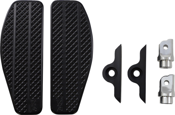 Mini Floorboards Black, 2, nordicamoto.ro