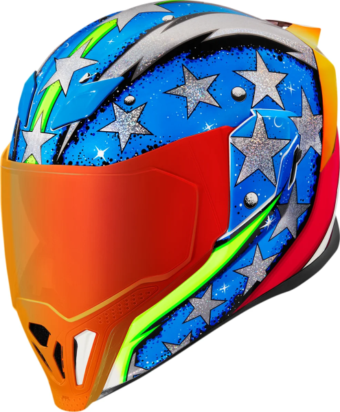Airflite Helmet - Spaceforce - Gl - 3xl Blue, Multi, Red, White 3XL, 1, nordicamoto.ro