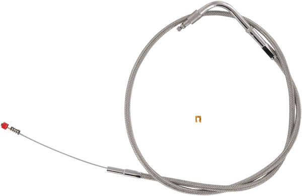 Stainless Steel Throttle/idle Cable Silver Standard, 1, nordicamoto.ro