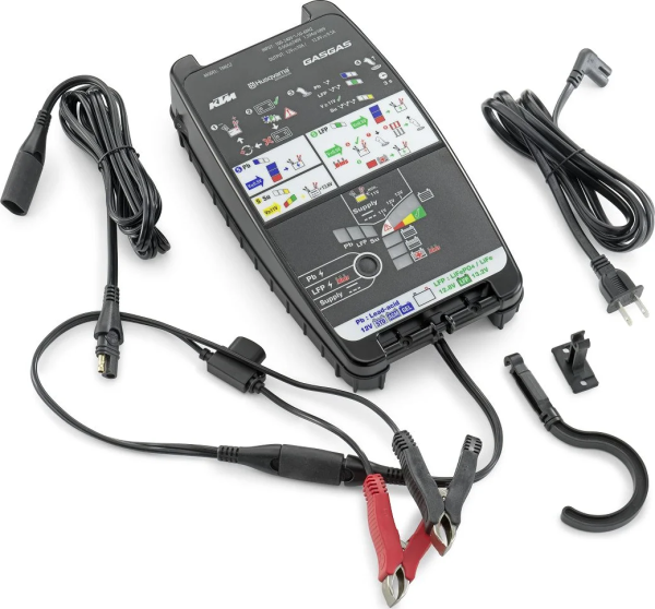 Incarcator baterie si unitate testare KTM/Husqvarna/Gas-Gas