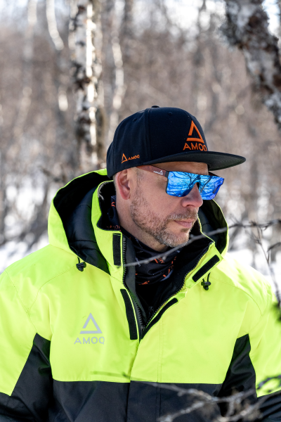 AMOQ Original Snapback Cap Black/Orange-0