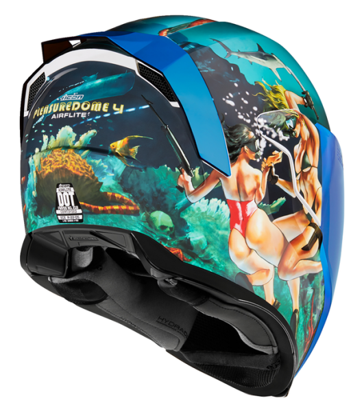 Airflite Pleasuredome4 Helmet Blue -2