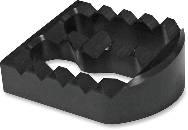 Serrated Brake Pedal Cover Silver, 2, nordicamoto.ro