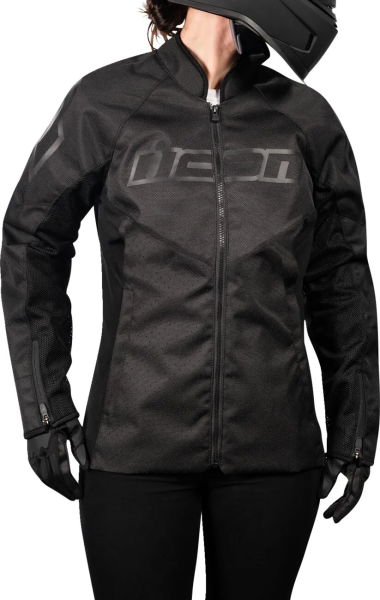 Geaca Dama Textil Icon Hooligan™ CE Black-6