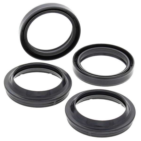 Set garnitură de ulei/garnitură antipraf pentru furcă, negru, 1, nordicamoto.ro