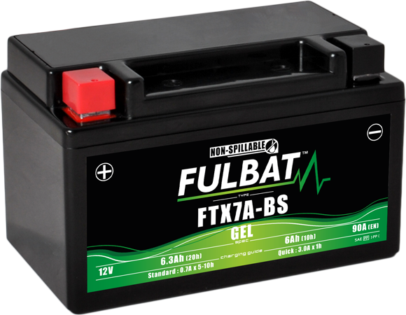 Baterie Gel Moto Fulbat FTX7A-BS