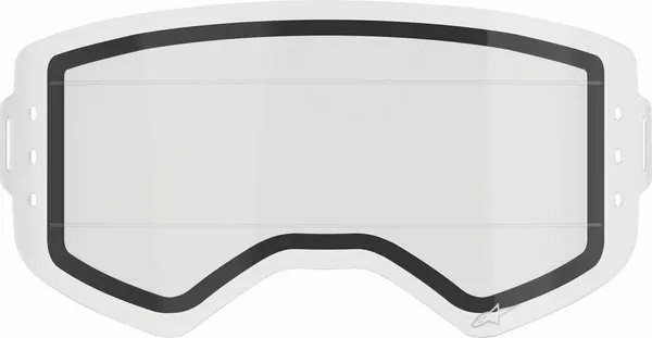 Alpinestars Supertech Roll-off Goggle Dual Lens Clear 
