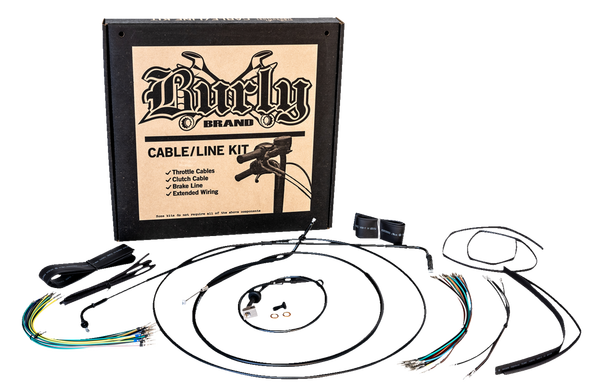 Extended Cable Kit Black, 1, nordicamoto.ro