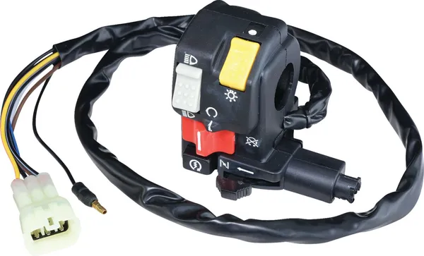 Ansamblu bloc comutator negru, 2, nordicamoto.ro