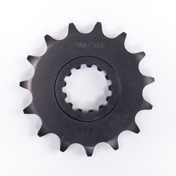 Pinion pentru arbore intermediar Powerdrive, negru, parkerizat, 1, nordicamoto.ro
