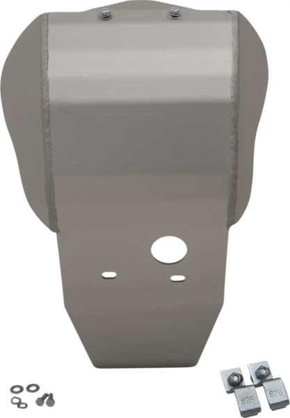 Placă de protecție din aluminiu MOOSE RACING (argintie), 1, nordicamoto.ro