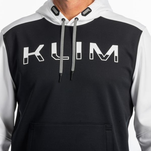 Hanorac Klim Petrol Pullover Black - White-3