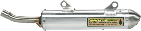 Nature Friendly Spark Arrestor Silencer Brushed-0