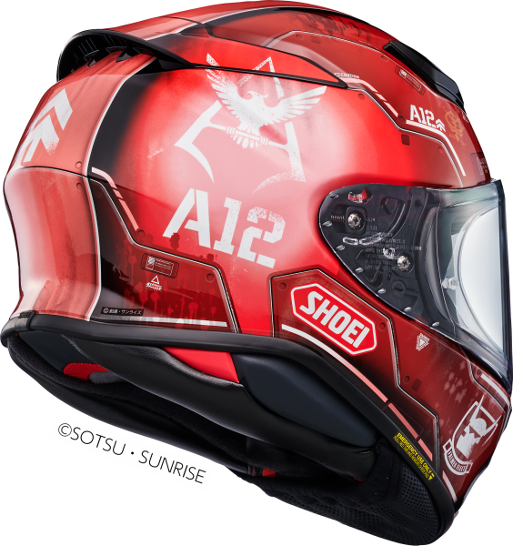 Casca integrala SHOEI NXR2 CHAR`S ZAKU II TC-1 Rosu XXL-10