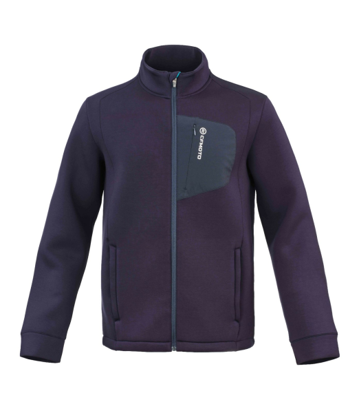 CARDIGAN CU GLUGĂ PENTRU BĂRBAȚI_ALBASTRU MARIN@L, 1, nordicamoto.ro