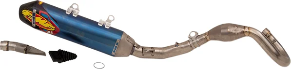 Sistem de evacuare Factory 4.1 Rct, anodizat albastru, 1, nordicamoto.ro