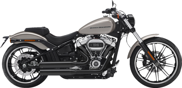2in2 | Fusion Long | Shotgun-low Exhaust System Matte Black, 1, nordicamoto.ro