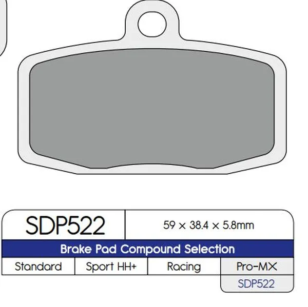 Standard Sintered Metal Brake Pads-0