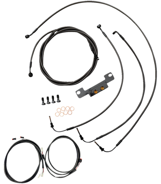 Complete Plug-and-play Cable Kit Black, 1, nordicamoto.ro
