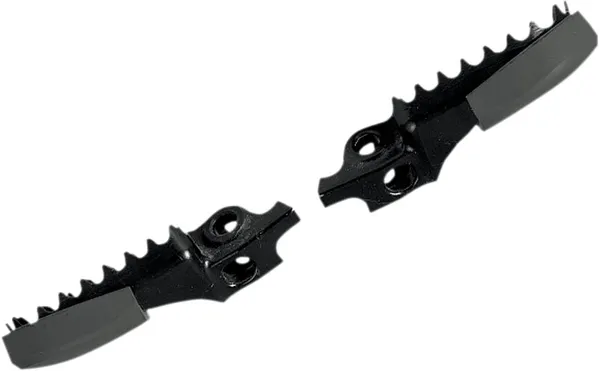 Supermoto Footpeg Protectors Black-0