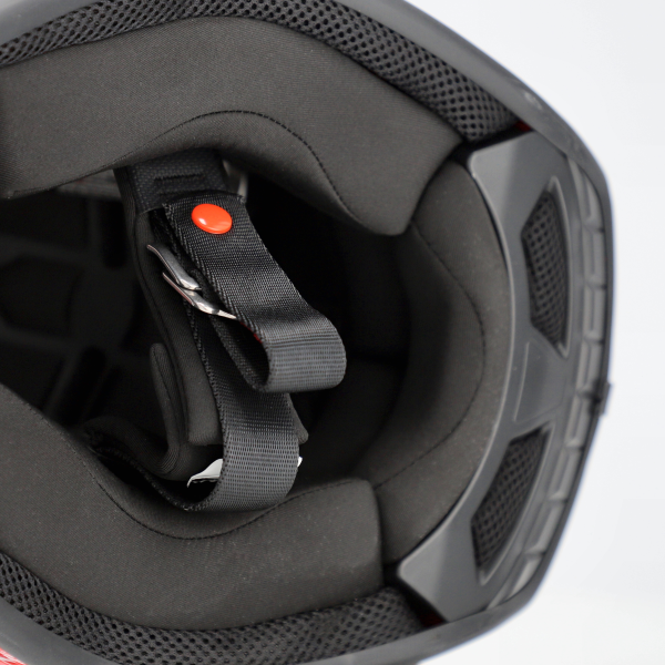 Casca Copii Acerbis Profile Rosu/Negru T56-0