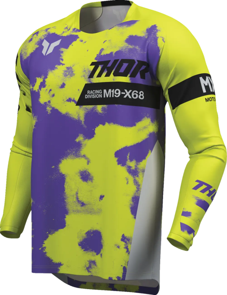 Launchmode Bleach Jersey Yellow, Gray -8