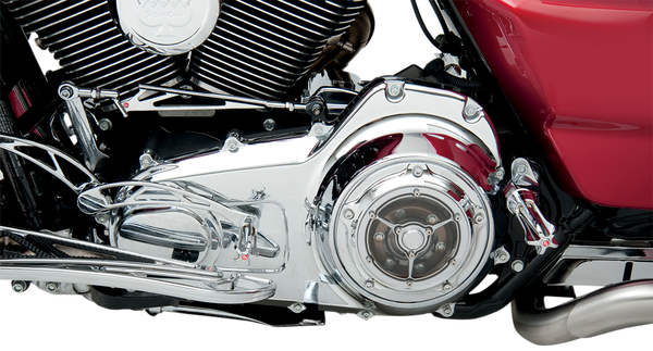 Clarity Derby Cover Chrome, Aluminum, 1, nordicamoto.ro
