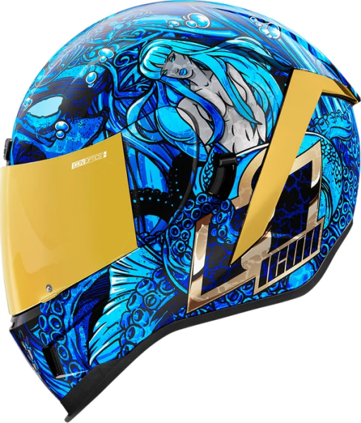 Casca Icon Airform™ Ships Company Black/Blue/Gold S, 9, nordicamoto.ro