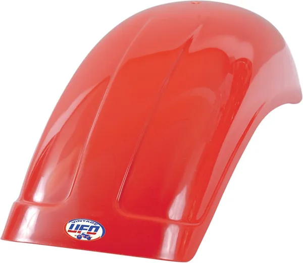Universal Rear Fender Vintage Large Red