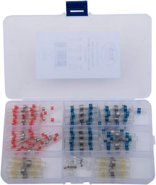 Heat-shrink Solderless Wire Connector Kit/refill Blue, Red, White, Yellow-f6ed659916ddd83734f6b545f9a8c8bd.webp