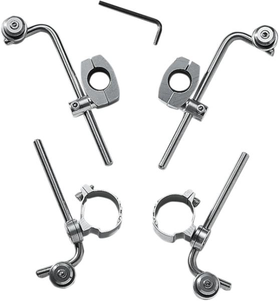 Replacement Mounting Hardware Kit Chrome, 1, nordicamoto.ro