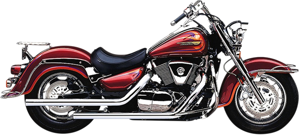 Dragster Exhaust System Chrome, 1, nordicamoto.ro