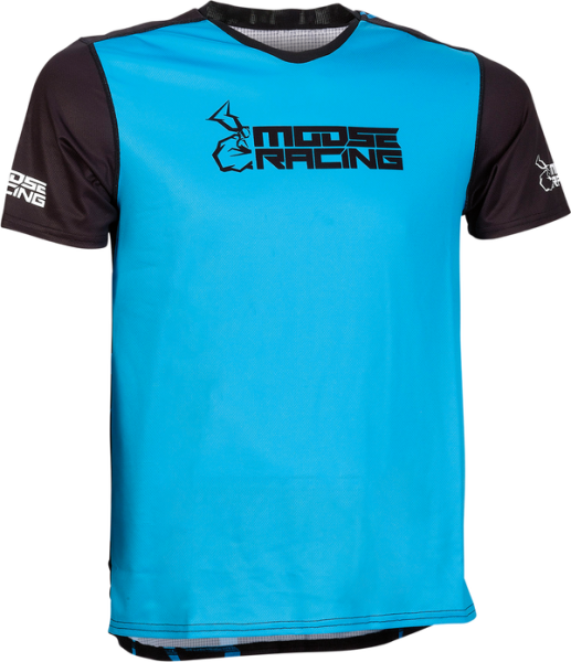 Tricou MTB Moose Racing Blue-0