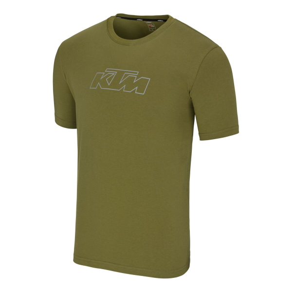 Tricou Essential - Verde măslin, 2, nordicamoto.ro