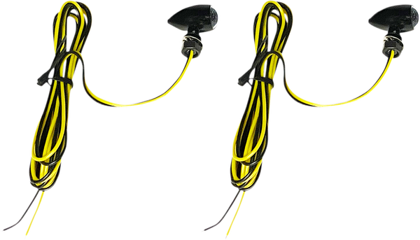 Micro Bullet Led Turn Signals Black, 1, nordicamoto.ro