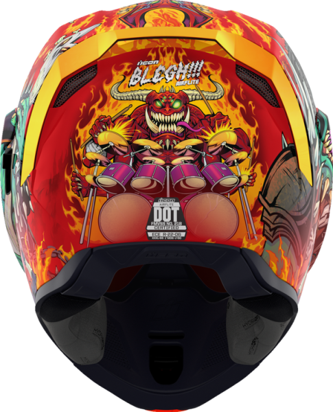 Casca Icon Airflite Blegh Mips Red/Green-14