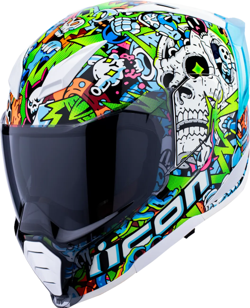 ICON Ultraflite Doodle 3 Mips Helmet Multi , 2, nordicamoto.ro