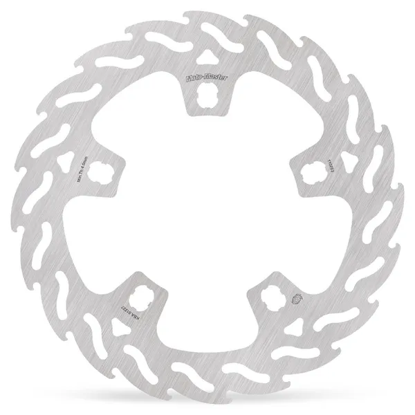 Flame Series Fixed Rotor Silver, Stainless Steel-0