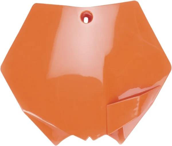 Replacement Front Number Plate Orange-0