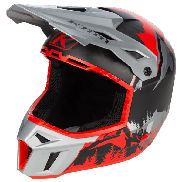 Casca Snowmobil Klim F3 Carbon ECE Wraith-56