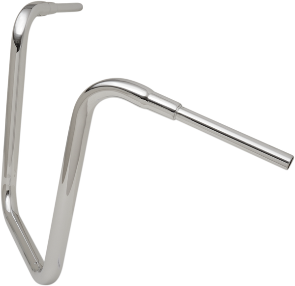 1-1/2(r) (r)big(r) Buffalo Ape Hanger Bar Silver, 2, nordicamoto.ro