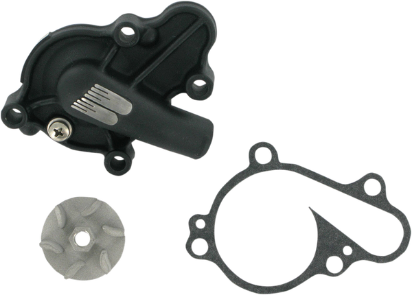 Supercooler Water Pump Cover And Impeller Kit Black, 1, nordicamoto.ro