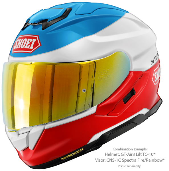 Casca integrala SHOEI GT-AIR3 LILT TC-10 Albastru/Rosu/Alb XXL-3