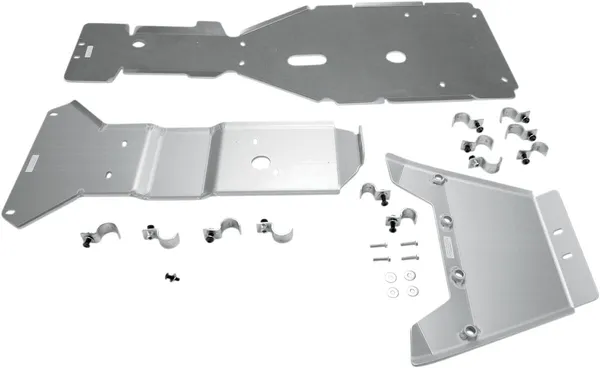 MOOSE RACING Full Body Skid Plate Silver -0