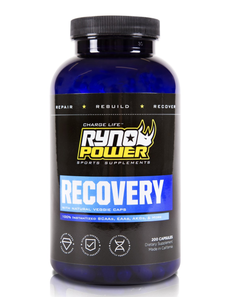 Supliment alimentar cu aminoacizi Ryno Power RECOVERY pentru recuperare după efort, 200 capsule, 1, nordicamoto.ro