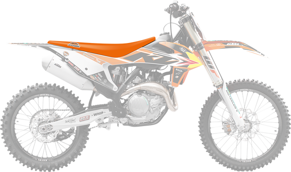 Replica Team Seat Cover Orange, 1, nordicamoto.ro