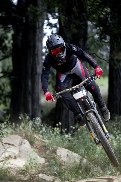 Tricou MTB Thor Intense Black/Gray/Red M, 4, nordicamoto.ro